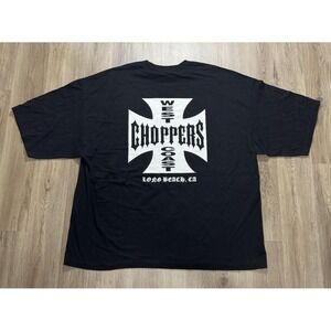 Vintage Y2K West Coast Choppers Long Beach As Seen On TV T Shirt Size 5XL
